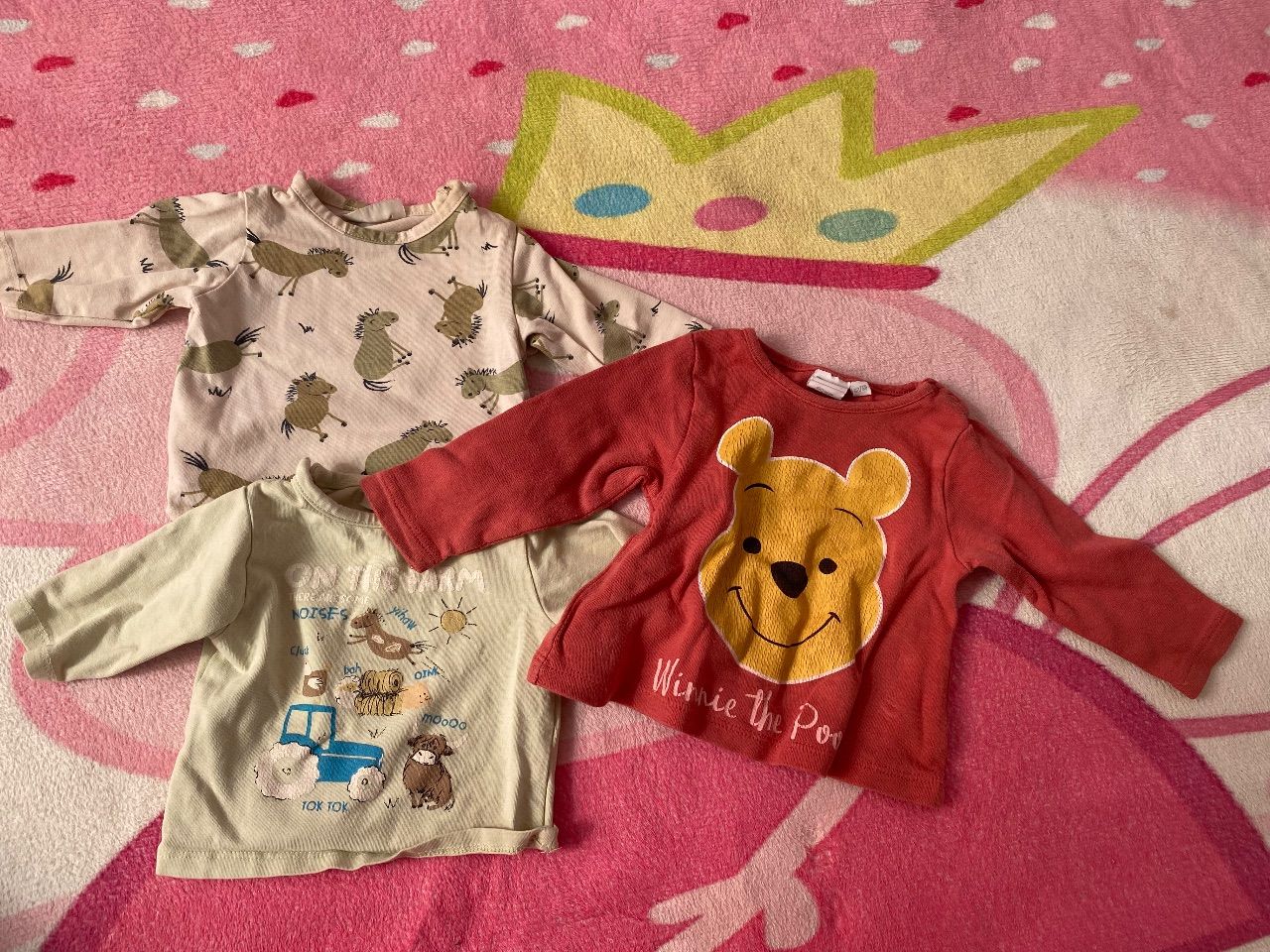 Disney  3 Baby Pullover Set Winnie Pooh Gr. 50/56 & 62/68 Size 50
