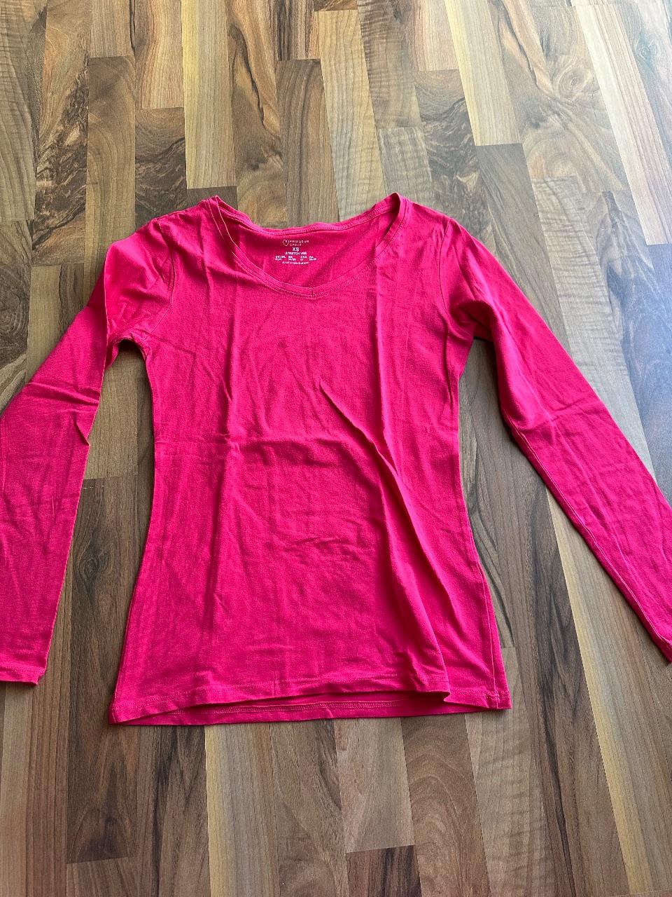 Langarmshirt pink XS