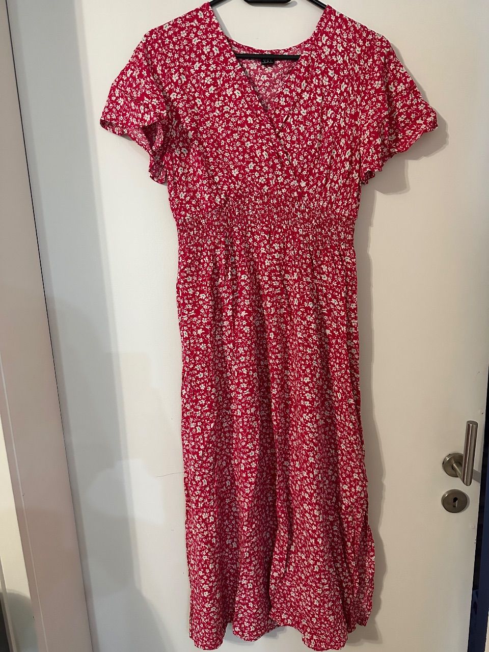 Ohne Marke Sommerkleid mit Blumen M rosa/pink Size M