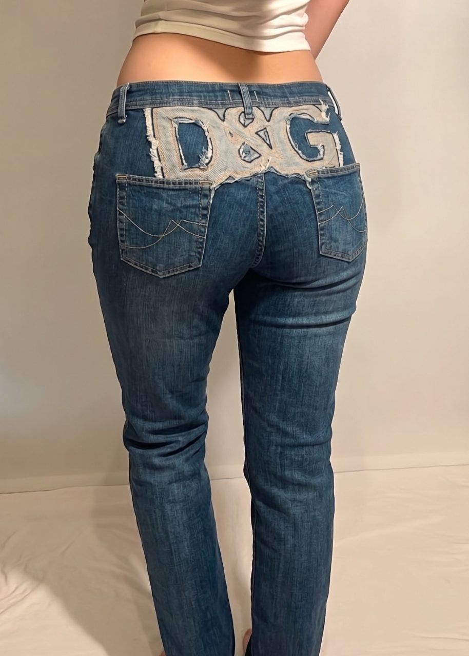 Dolce & Gabbana D&G Jeans| Denim | Größe S | Blau Dolce & Gabbana y2k retro Size S