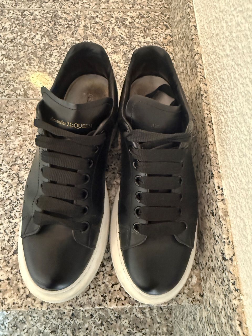 Alexander McQueen Alexander McQueen Oversized Sneaker Schwarz/Weiß Gr. 38 Size 38