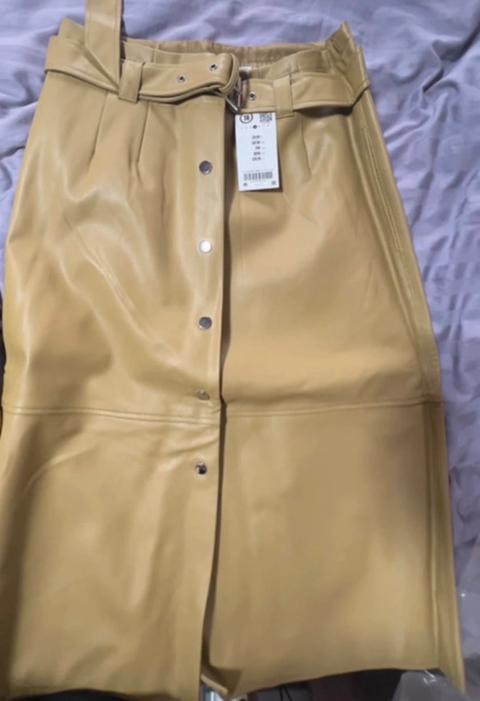 Orsay Leder Rock Size 38