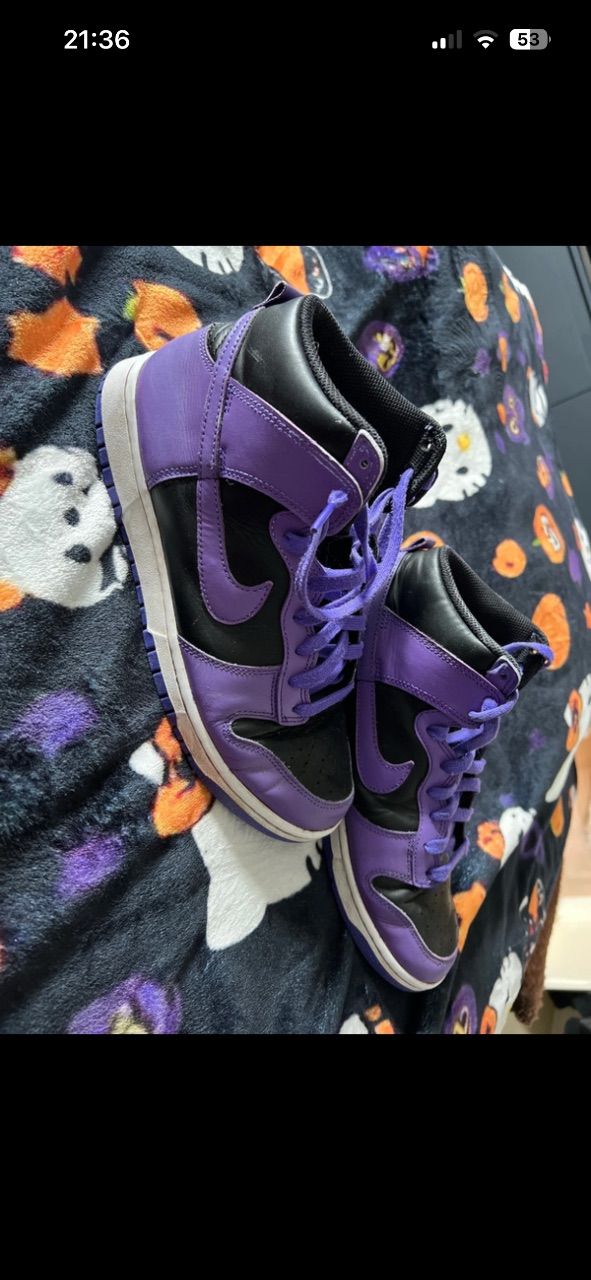 Nike Nike dunk high retro purple Size 43