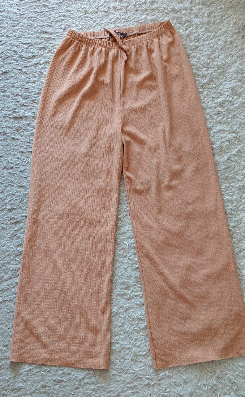 Ohne Marke Stoff Schlaghose Sommer leicht XL Neu Size XL