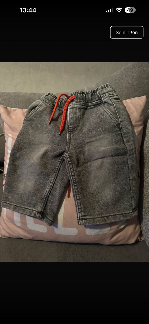Kiki & Koko Kurze Jeanshose  Size 92