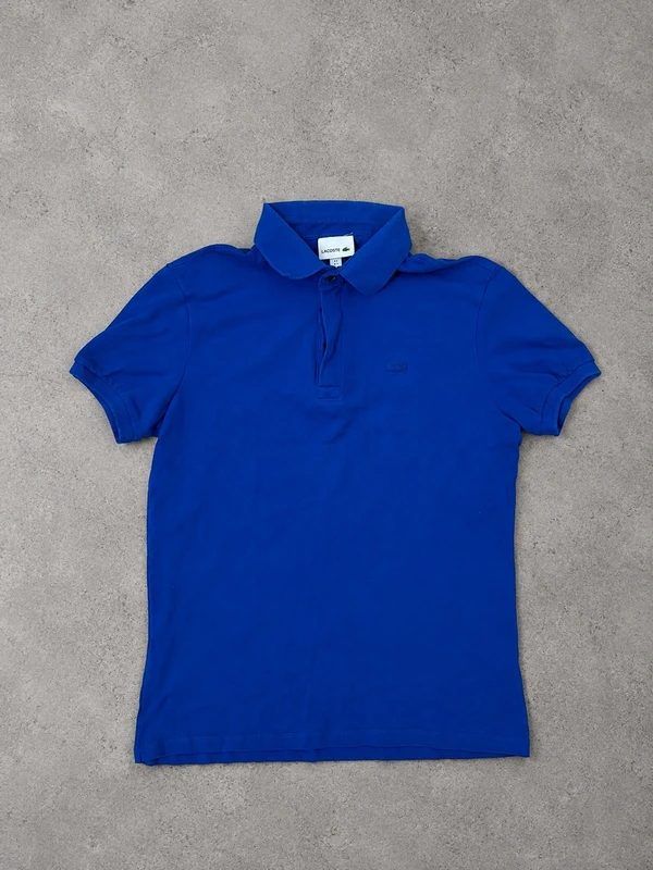lacoste Lacoste Polo Shirt in kräftigem Royalblau – Größe M Size M