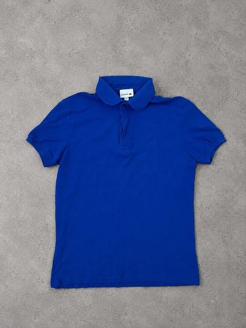 lacoste Lacoste Polo Shirt in kräftigem Royalblau – Größe M Size M