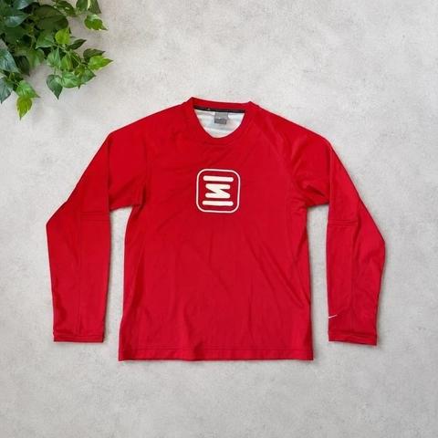 nike Nike Shox Longsleeve Vintage Rot/Grau – Größe M Size M