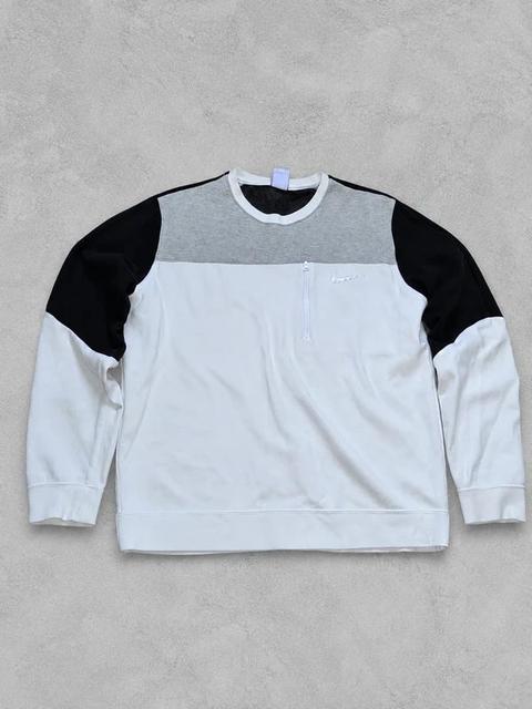 Nike Nike Colourblock Sweatshirt Weiß/Grau/Schwarz L Size L