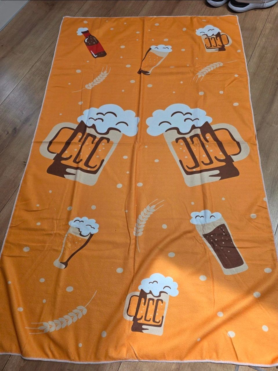 !Neues! Strandtuch/Badetuch Bier-Design 100 x 160cm Size 100×160