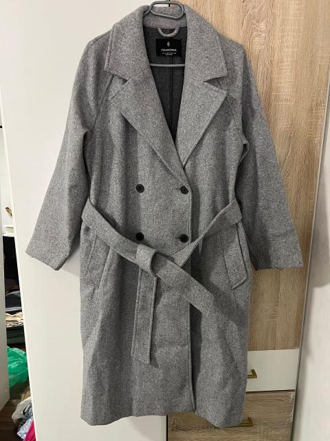 Stradivarius Stradivarius Mantel S grau Size S