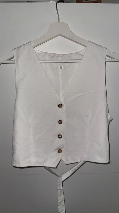 Zara Rückenfreie Bluse L