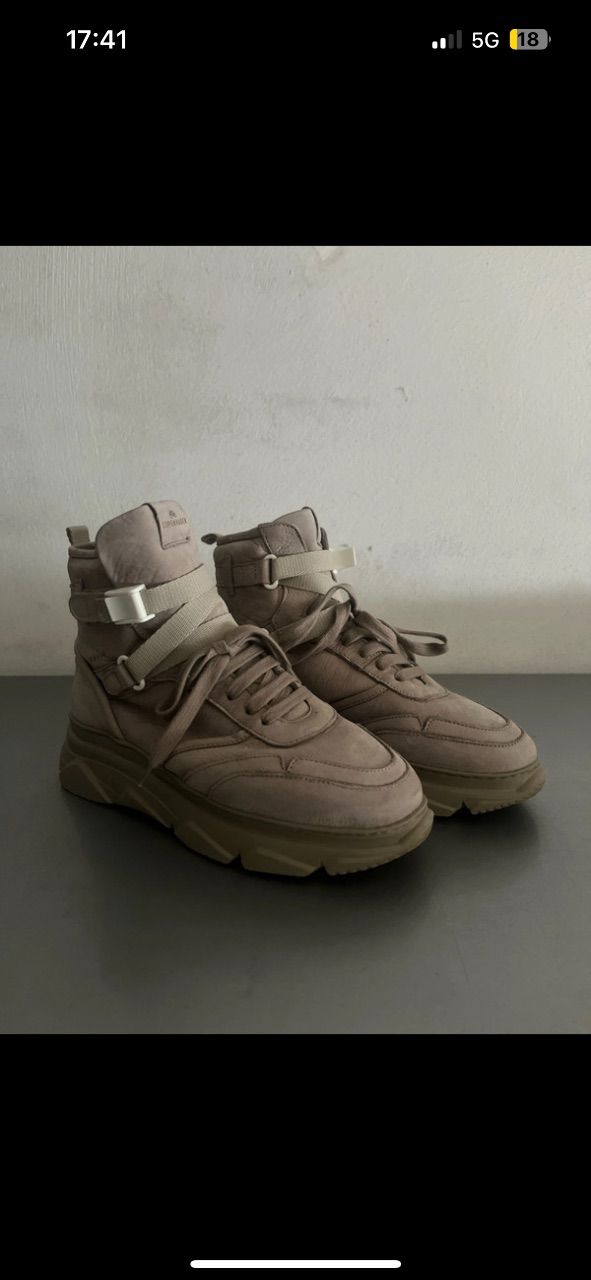 Copenhagen CPH686 Copenhagen Studios Platform Ankle Boots Taupe – Gr. 38 Size 38