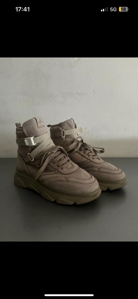 Copenhagen CPH686 Copenhagen Studios Platform Ankle Boots Taupe – Gr. 38 Size 38