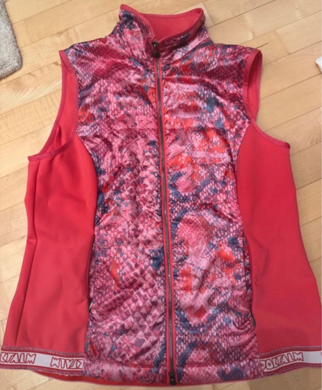 Sportalm Kietzbühel Sportalm Kitzbühel Damen Weste Gr. 46 Pink – Golf & Ski  – 2-Wege-Zippe Size 46