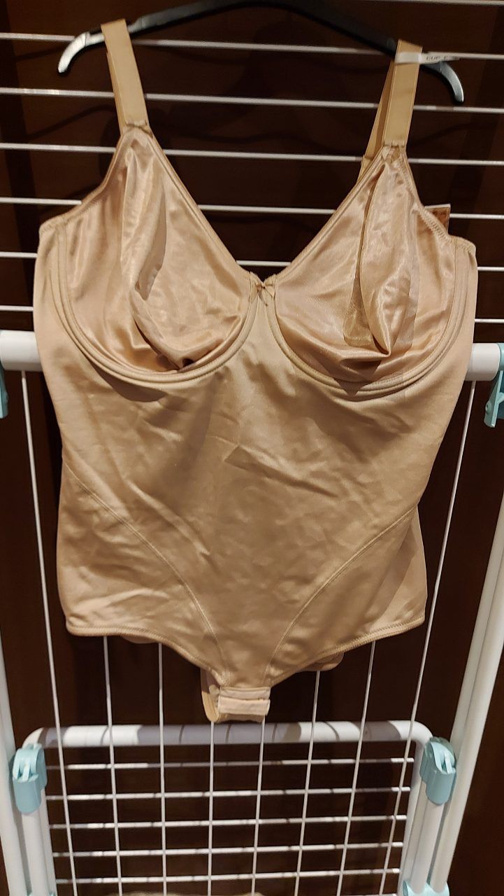 Felina Damen Shapewear-Body mit Bügel Felina JOY Gr. 75E NEU mit Etikett Caramel Size S
