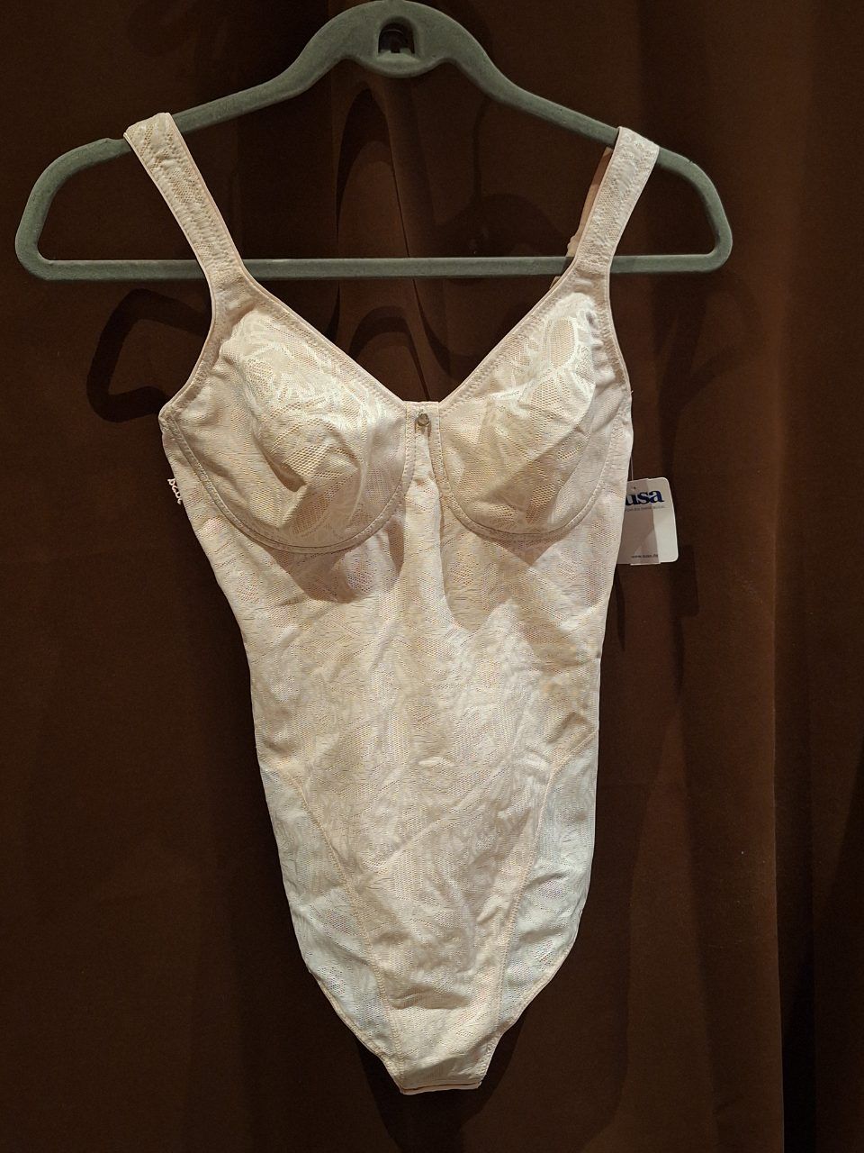 Susa Susa Body mieder ohne Bügel Ballina Gr.80B peach  NEU  Size M