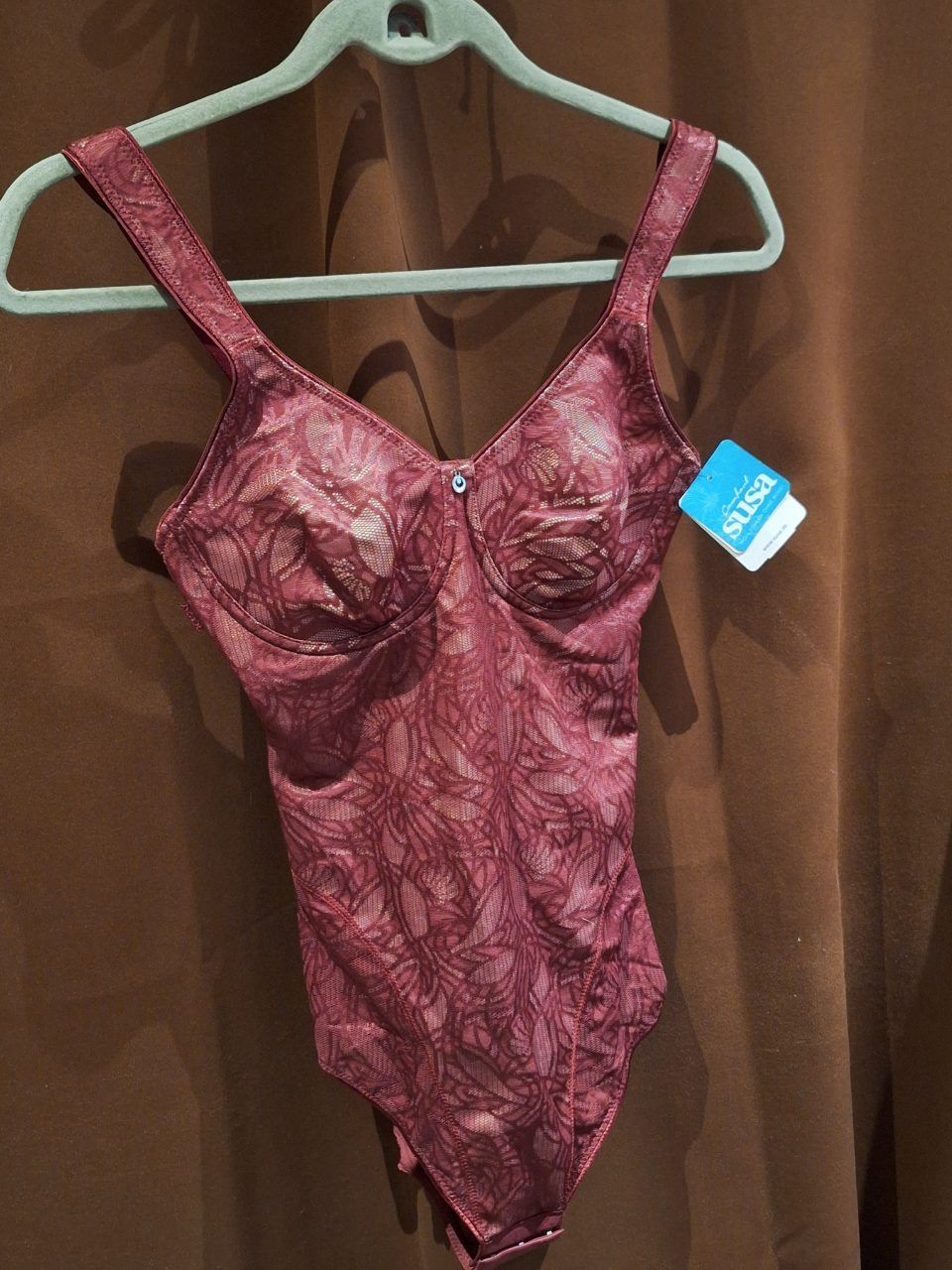 Susa Susa Body mieder ohne Bügel Ballina Gr. 75B  rot  NEU   Size S