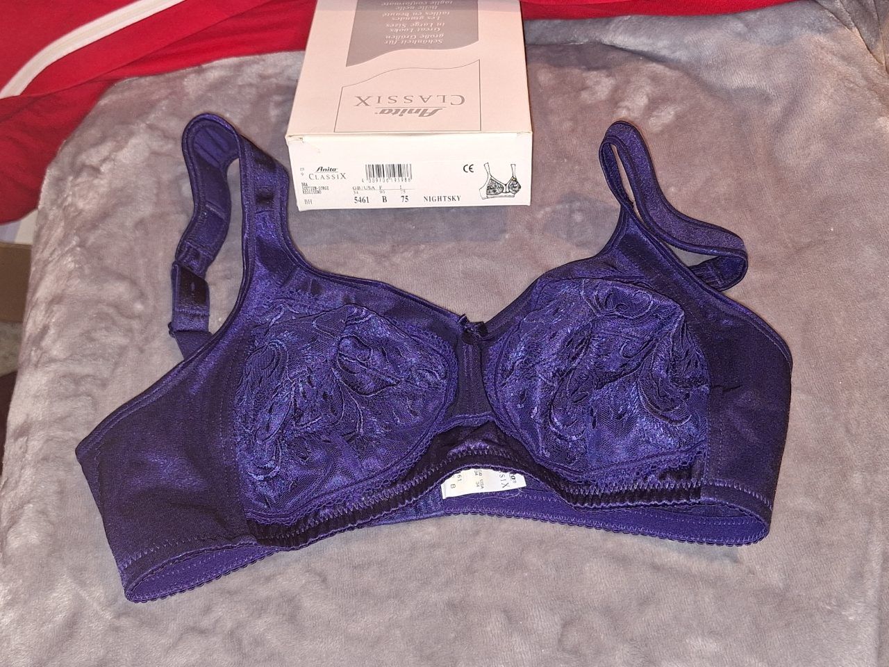 Anita Damen BH Anita care classix 5461 Gr. 75B Dunkelblau Neu Size S