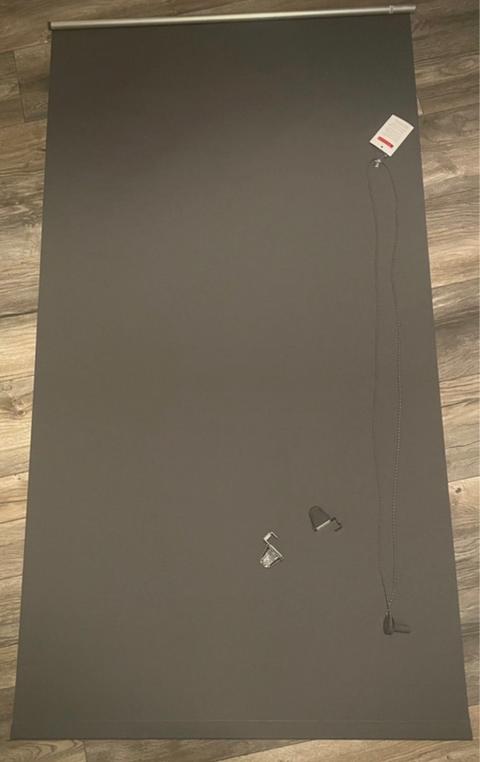 Ohne Marke Verdunklungsrollo 85x150cm, Blickdicht und alle Zubehöre sind dabei
