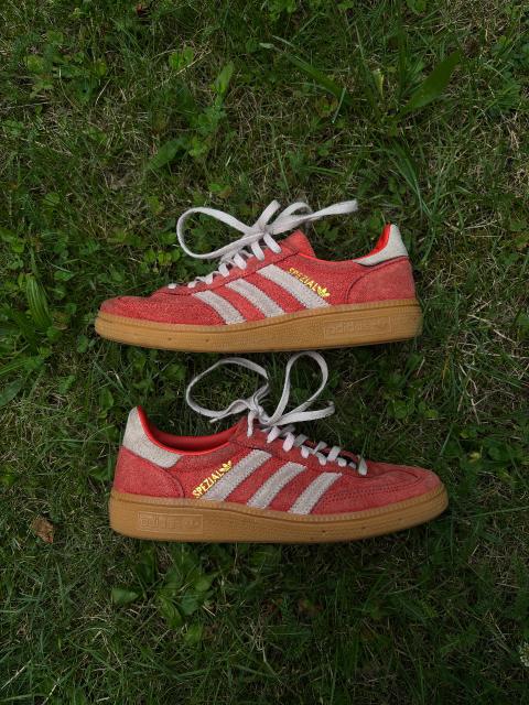 Adidas Rote Adidas Handball Spezial Sneaker Size 36