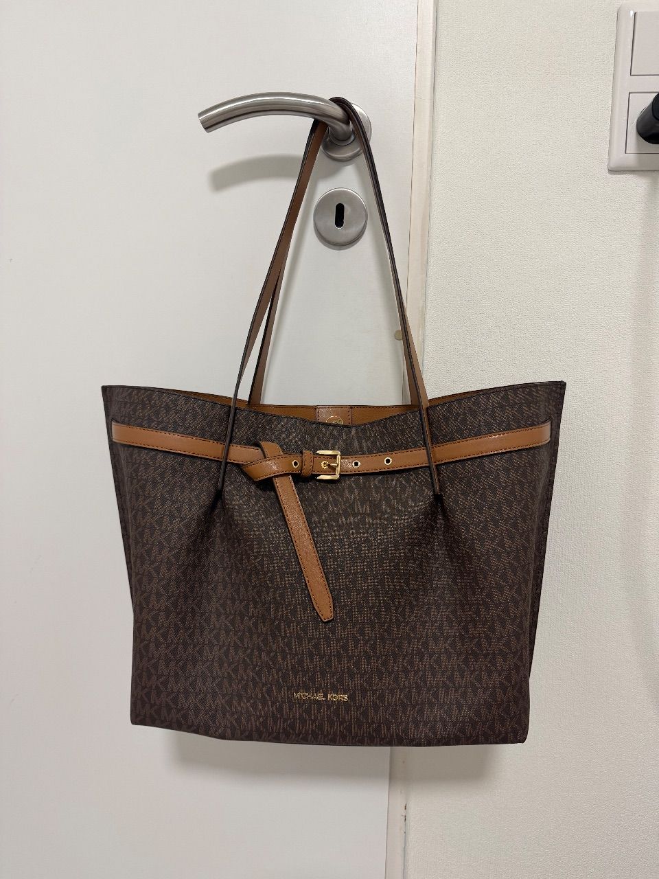 Michael Kors Michael Kors shopper Emilia Large mit Sicnature-Logomuster