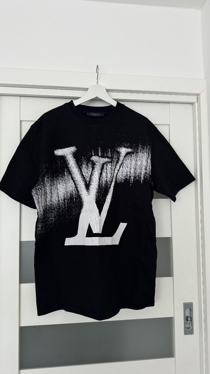 Louis Vuitton Louis Vuitton T-Shirt schwarz LV Print Size XL
