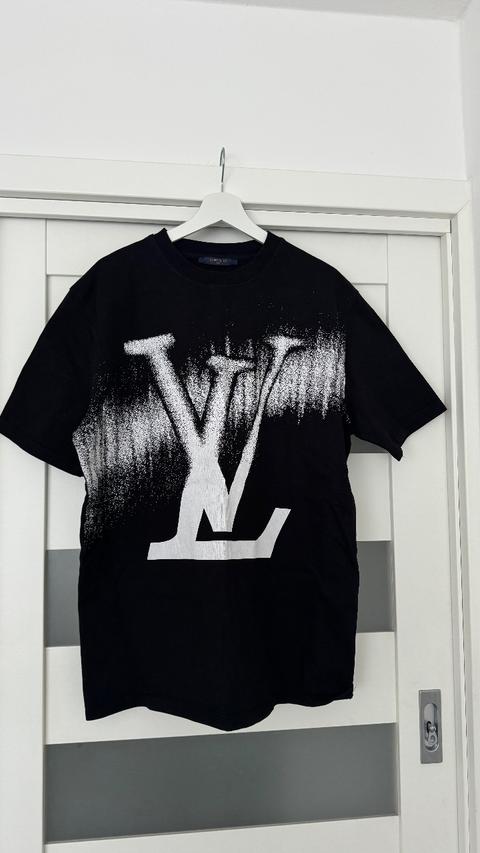 Louis Vuitton Louis Vuitton T-Shirt schwarz LV Print Size XL