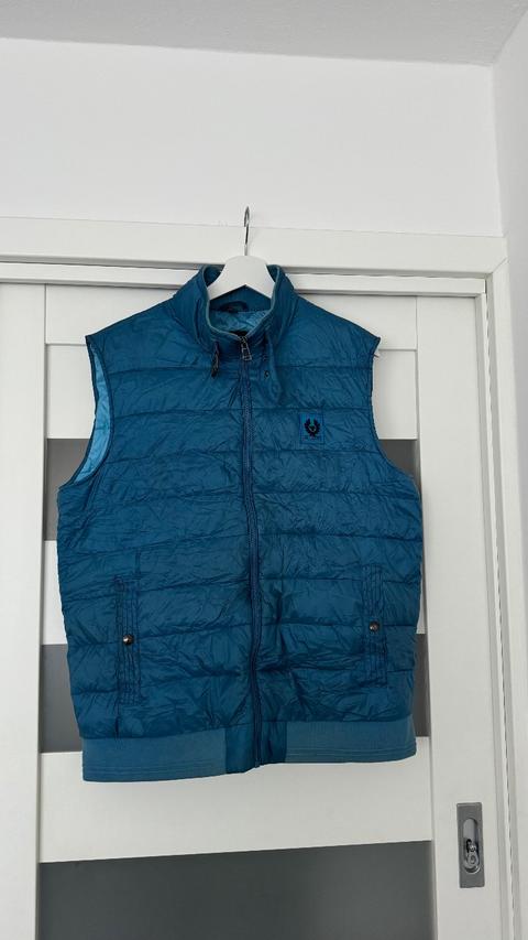 Belstaff Belstaff Steppweste blau Herren Outdoor Weste XL-XXL Size XL