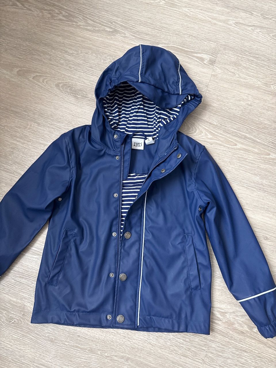 L&D L&D Mädchen Regenjacke Größe 128 Size 128