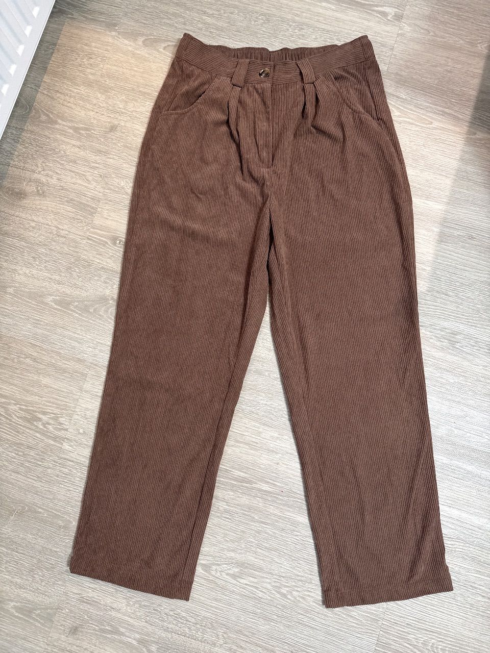 Keine Marke Damen Cordhose Braun Größe XL  Size XL