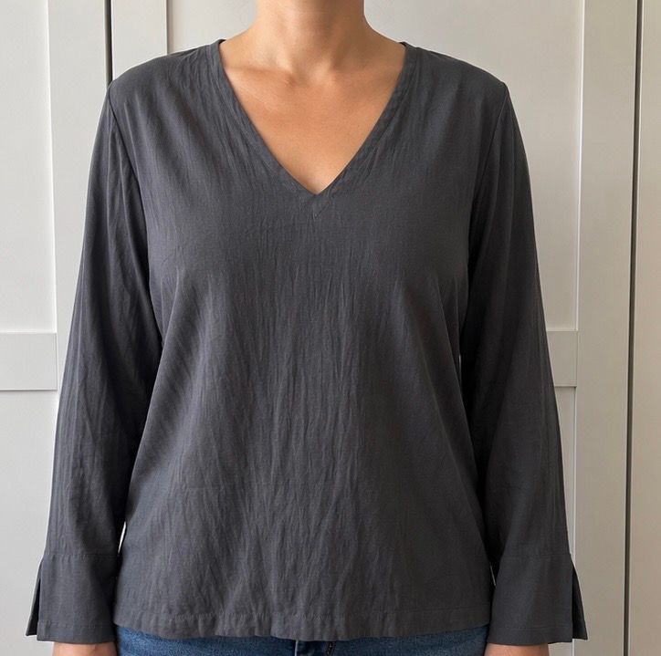 H&M H&M Bluse schwarz Größe 42 Size 42