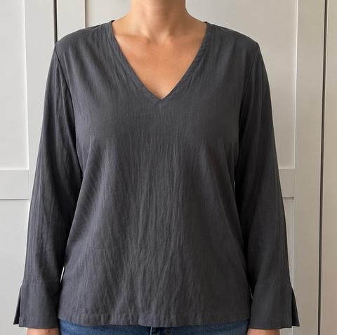 H&M H&M Bluse schwarz Größe 42 Size 42