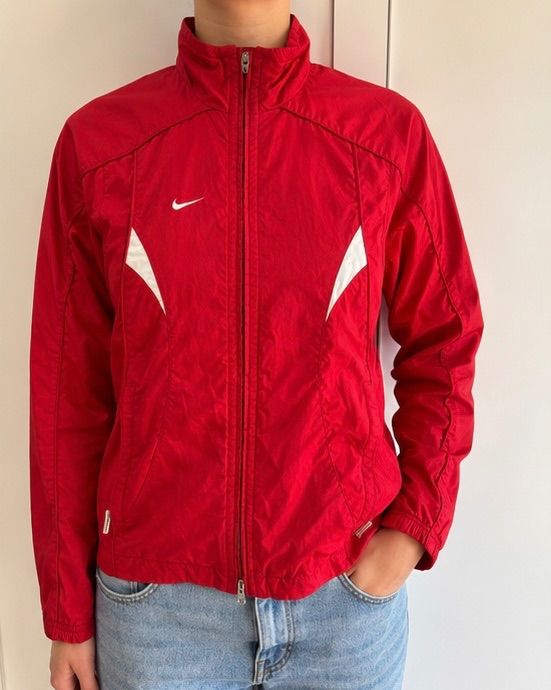 Nike Nike Team Windbreaker Jacke Rot - Größe S Size S