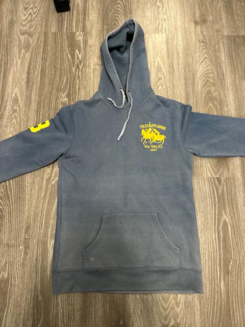 Ralph Lauren Polo Ralph Lauren Hoodie Blau mit gelbem Print Size M