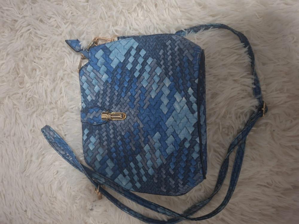 Blau Tasche