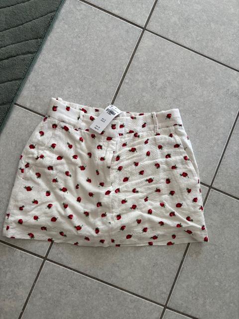 Abercrombie & Fitch Weißer Skort Size XXS