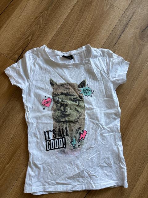 Kinder Tshirt mit Alpaka Print