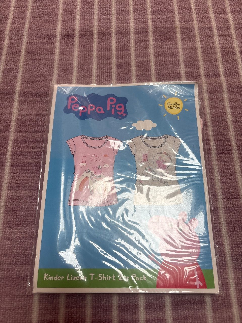 Peppa Pig  Peppa Pig Shirts Doppelpack Neu mit Etikett 💕 Size 98/104