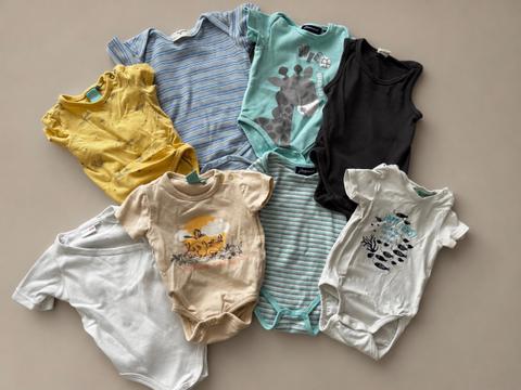 Ohne Marke Babybodies kurzarm versch. Farben Size 62
