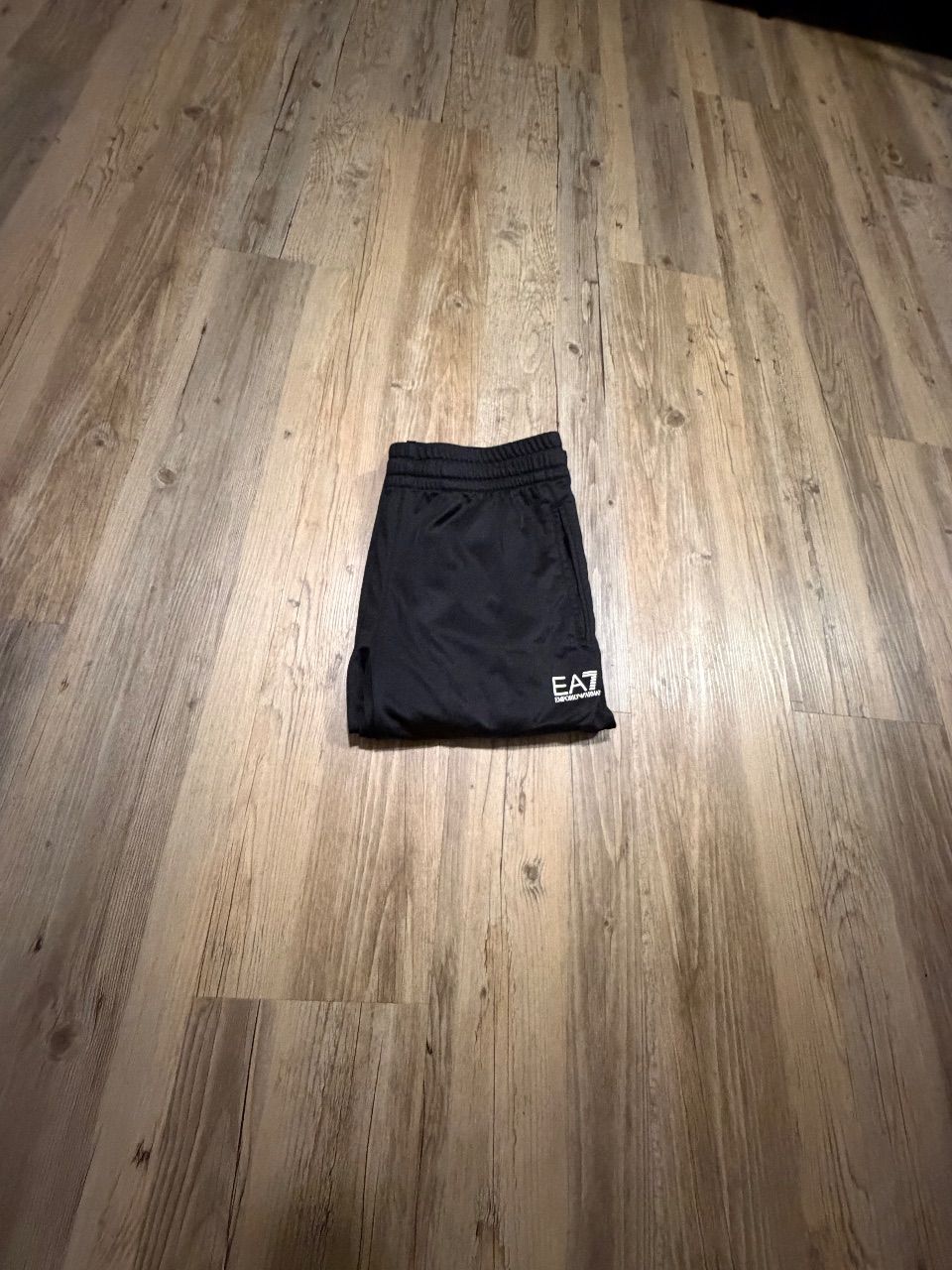 Armani EA7 Emporio Armani – Luxus Jogginghose / Trainingshose Schwarz Size M