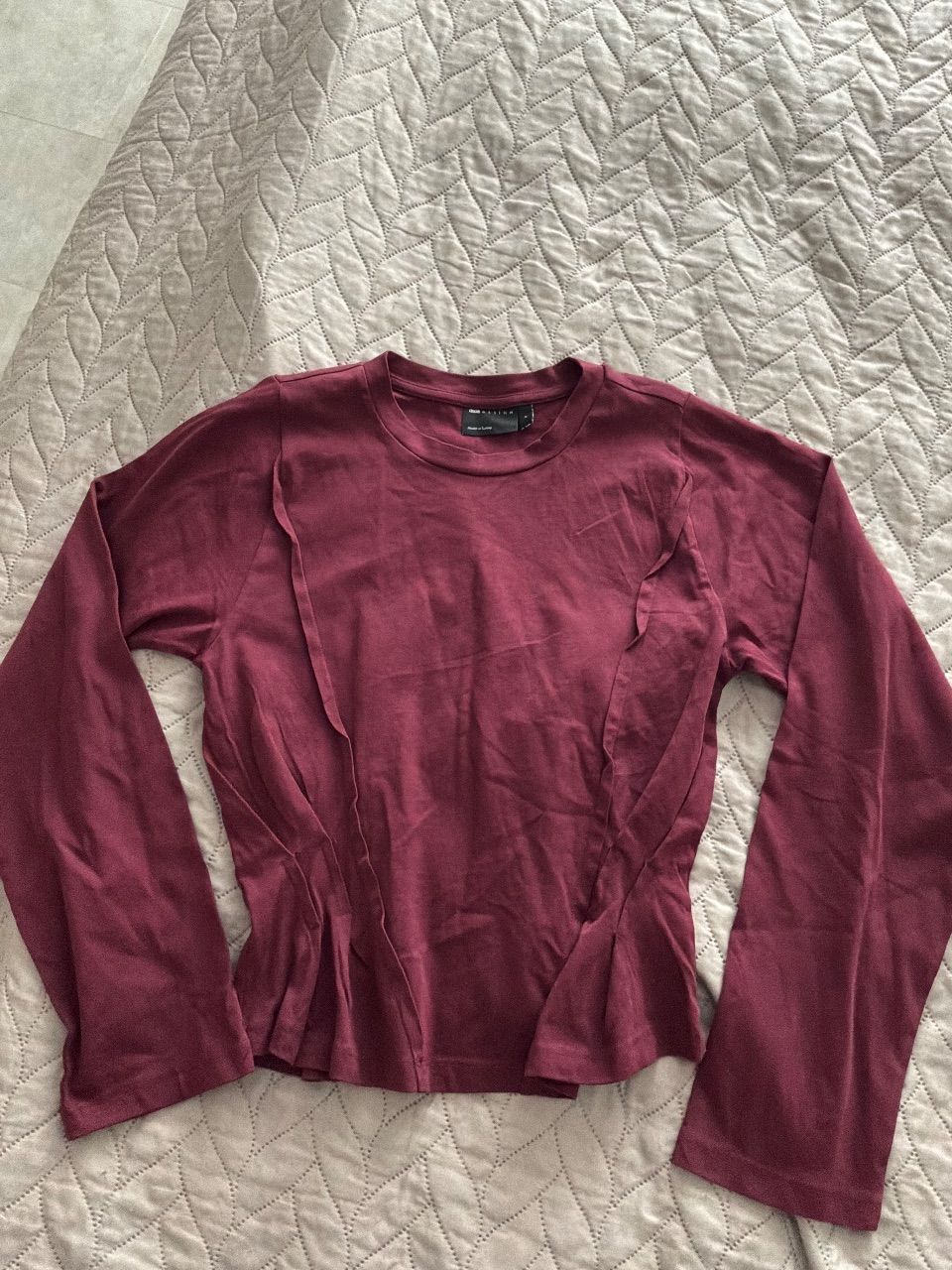 Asos Rotes tailliertes oberteil Size S