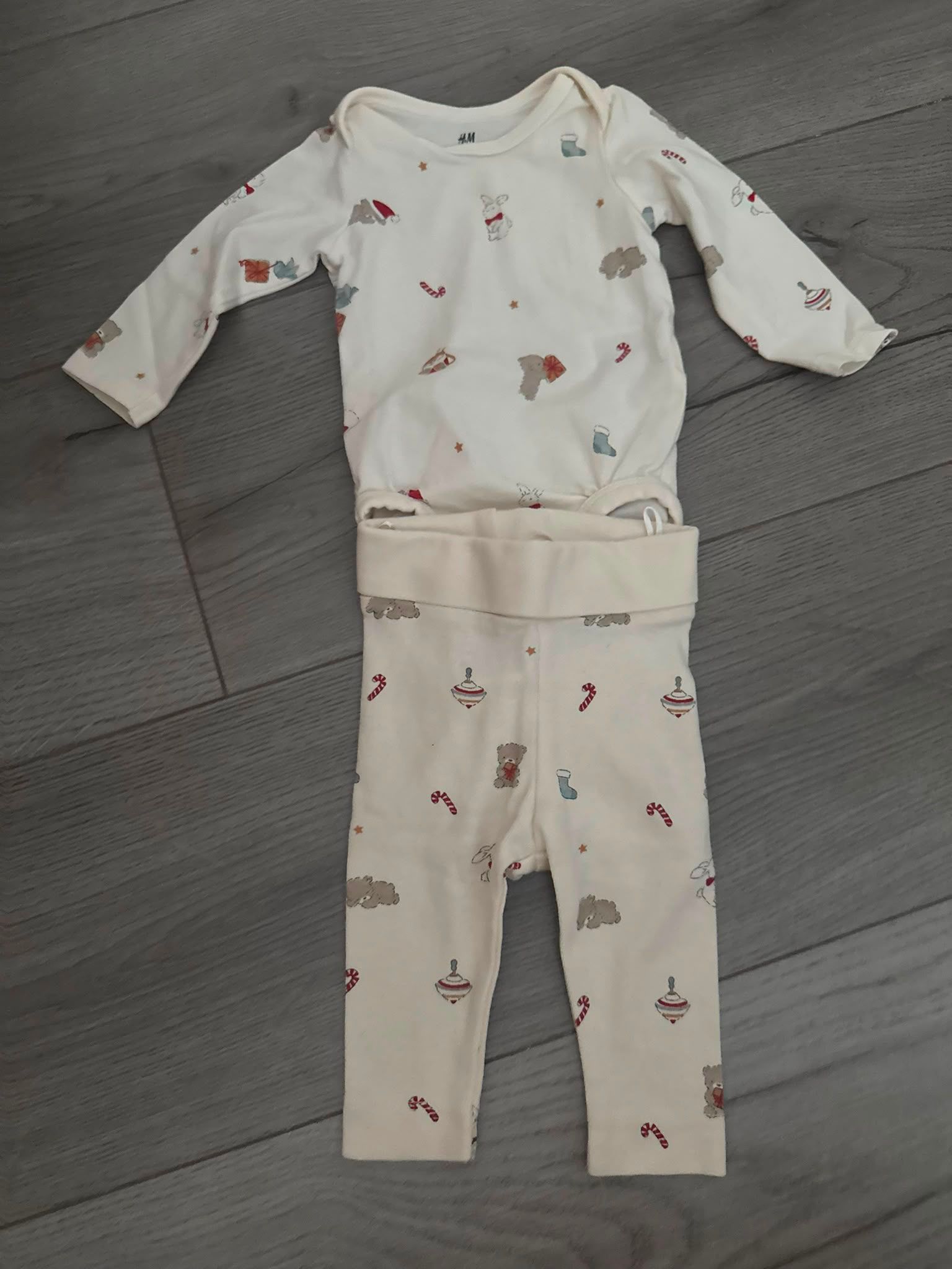 H&M  Set weihnachtlich  Size 56