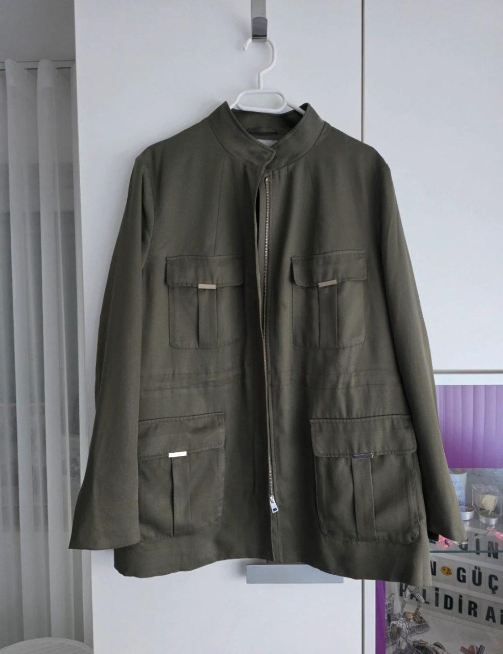 Utility olivgrün Jacke