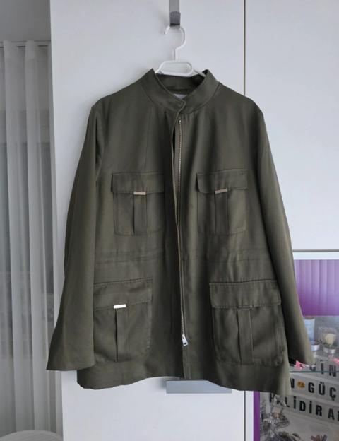 H&M Utility olivgrün Jacke Size XXL