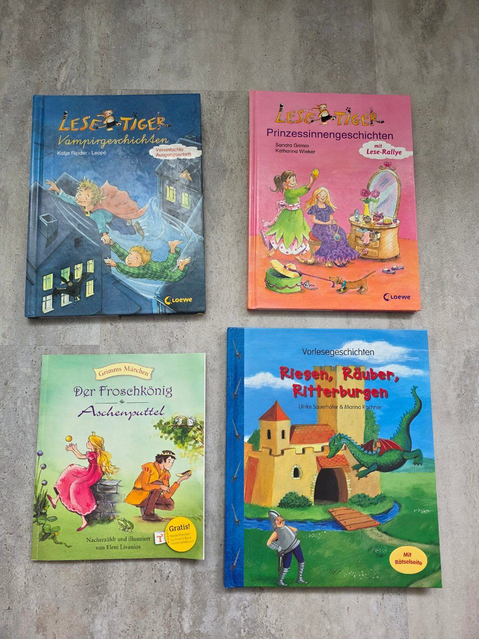 Schöne Kinderbücher/ Lesetiger/ Vorlesegeschichten-Im Set oder Einzeln (+ Grat