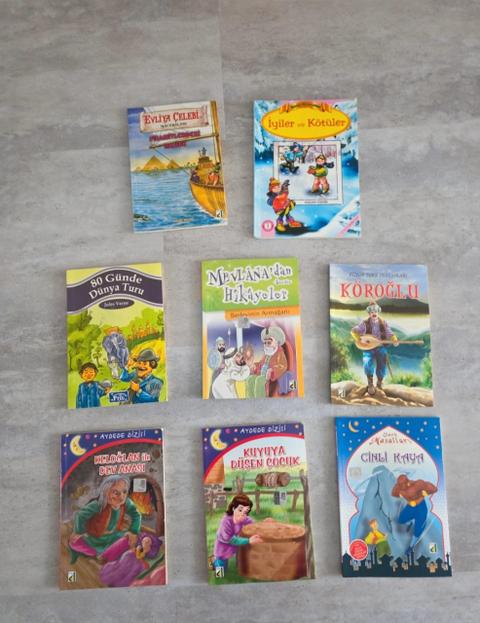 Set: 8 türkische Kinderbucher / Geschichten