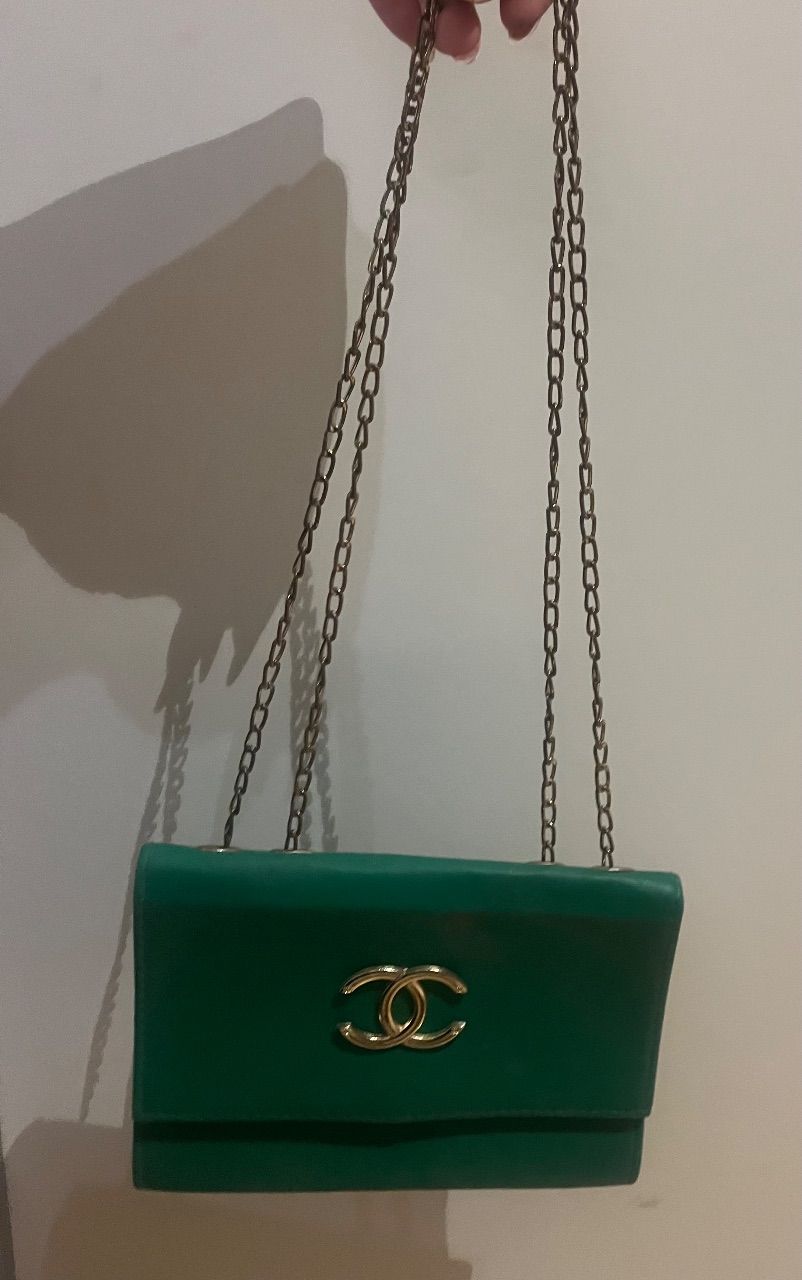 Grüne Tasche