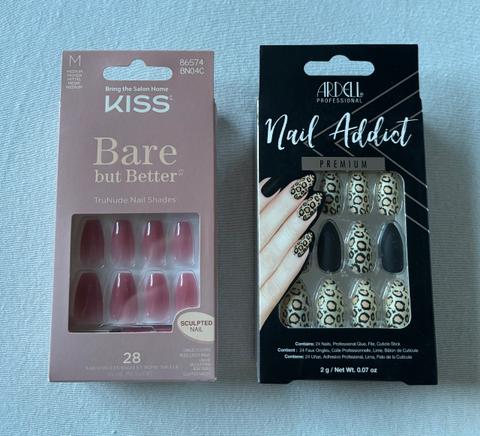 KISS KISS Press-On Nails Bundle - Nude & Leo