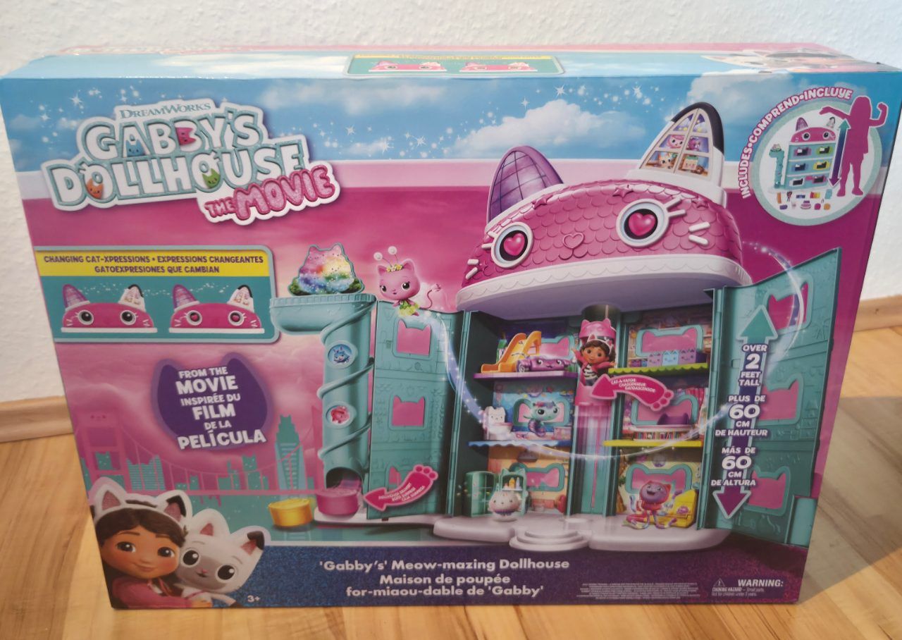 Dreamworks Gabby' s Dollhouse Der Film Das magische Haus NEU